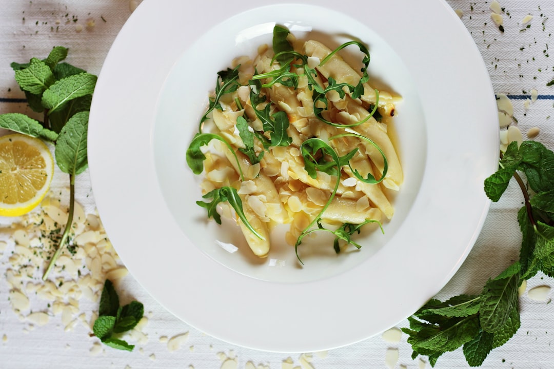 Photo Mafaldine pasta dish